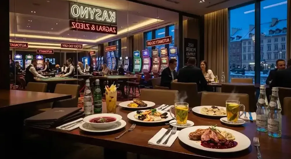 Salon kasyna — gra na żywo — scenariusz