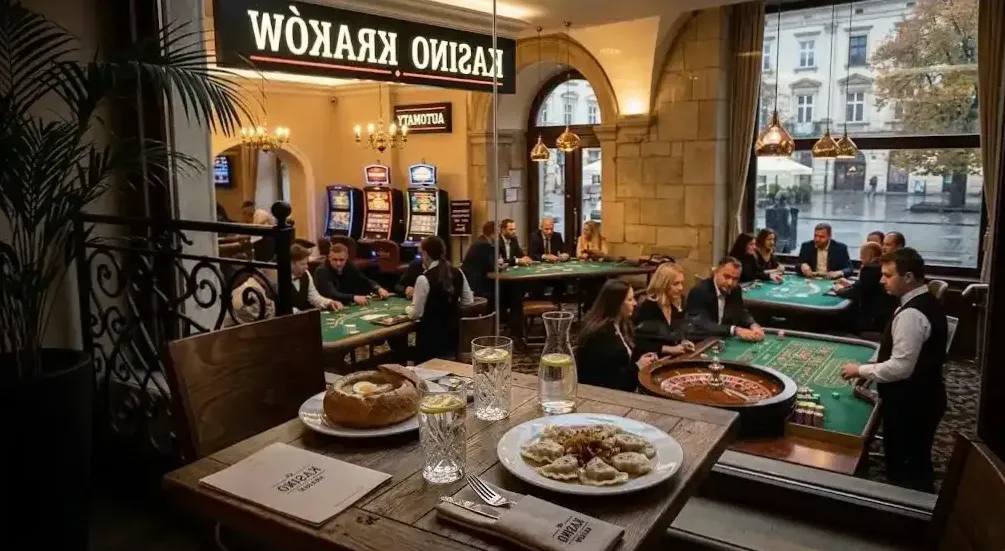 Kolacja degustacyjna szefa kuchni — wnętrze